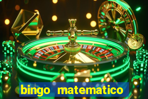 bingo matematico para ensino medio